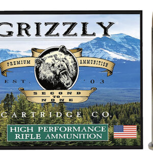 Grizzly Ammo GC45/70+P3   45-70Gov+P 350gr Bonded Flat Point 20 Per Box/10 Case