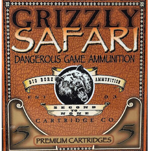 Grizzly Ammo GC458WM5   458WinMag 500gr Solid Brass 5 Per Box/10 Case