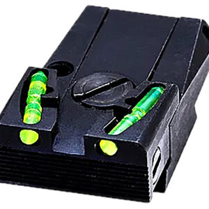 HiViz GLAD211 Adjustable Rear Sight  Front Green Fits Most Glock Models