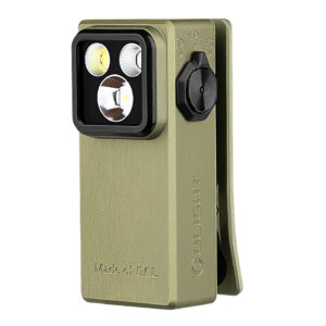 Olightstore Usa Inc OCLIPULTRAOG Oclip  OD Green Aluminum Alloy 300 Lumens