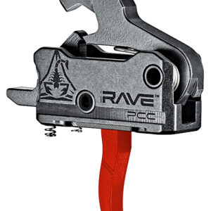 Rise Armament T017PCCRED Rave Pistol Caliber Carbine Black/Red Curved