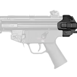 B&T Firearms BT200590 HK MP5  Black Steel/Aluminum Telescoping Collapsible, Fits H&K MP5 Retractable