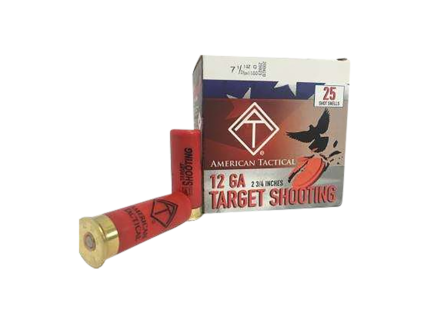 ATI 240379 12Gauge 2.75" 1oz 7.5Shot 25 Per Box/10 Case