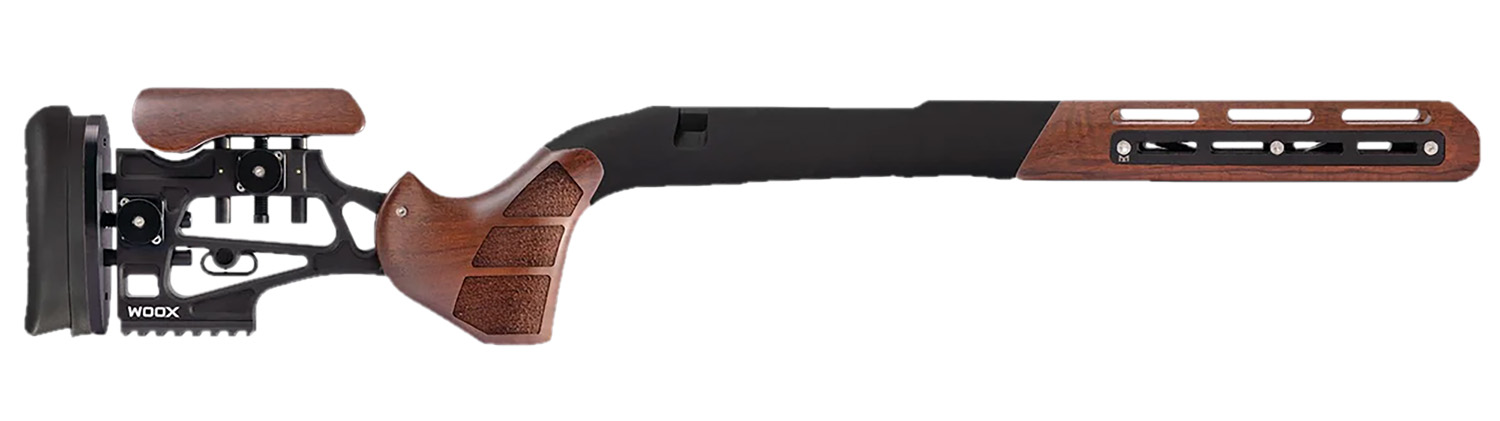 Woox SH.CHS011.04 Furiosa Chassis Walnut Aluminum/Wood Fits Tikka T3/T3x Bolt Action 31" OAL