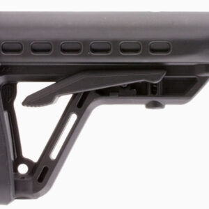 Archangel AA125 Low-Profile  Black Synthetic, 6 Position, Fits AR-Platform with Commercial Tube