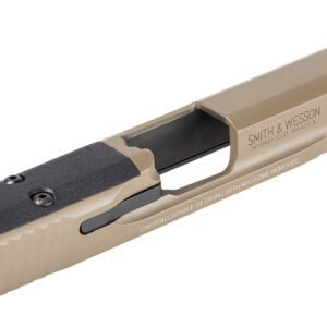 Smith & Wesson 14478 Slide Assembly  Fits S&W Shield 9mm Flat Dark Earth Optic Ready/Serrated Slide