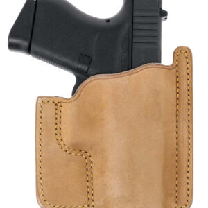 Galco PH800 Front Pocket Horsehide Holster Natural Fits Glock 43 Ambidextrous