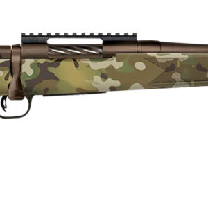 Mossberg 28278 Patriot  Compact 6.5 Creedmoor 4+1 18" Patriot Brown Cerakote Threaded Bull Barrel, Patriot Brown Cerakote Steel Receiver w/Picatinny Rail, MultiCam Fixed Synthetic Stock