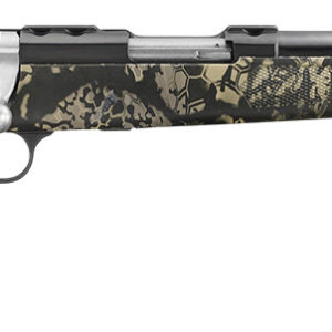 Ruger 7427 77/44  44 Rem Mag 4+1 16.60" Blued Threaded Barrel, Blued Alloy Steel Receiver w/Integral Scope Mount, Kryptek Obskura Nox Camo Synthetic Stock