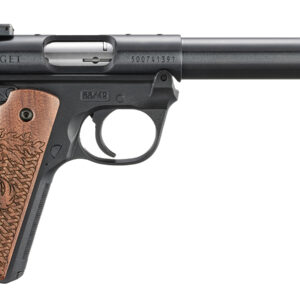 Ruger 40192 Mark IV 22/45 Collector's Series 22 LR 10+1 5.50" Blued Threaded Bull Barrel, Blued Ally Steel Receiver, Blued Polymer Frame w/Engraved American Walnut Grip