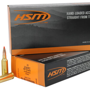 HSM 22ARC3N Varmint  22ARC 60gr V-Max 20 Per Box/25 Case