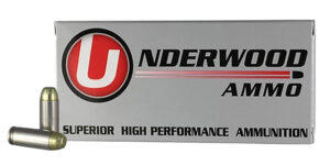 Underwood Ammo 241   10mmAuto 180gr Full Metal Jacket Flat Nose 50 Per Box/10 Case