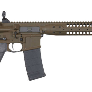 LWRC ICR5PBC14PSP Individual Carbine SPR 5.56x45mm NATO 14.70" 30+1 Patriot Brown, Black Adjustable Stock, Magpul MOE+ Grip
