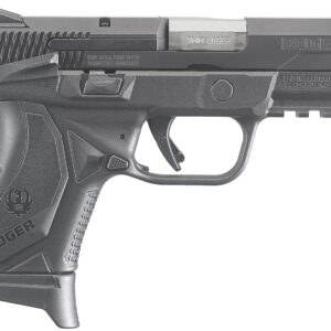 Ruger 8639 American Pistol Compact 9mm Luger 3.55" Barrel 17+1 Or 12+1, Black Polymer Frame With Picatinny Acc. Rail,  Nitride Stainless Steel Slide, Ambidextrous Manual Safety