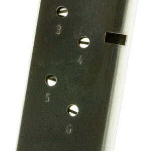 Magnum Research MAG1911456 1911  Black Detachable 6rd 45 ACP