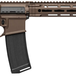 Daniel Defense 0212802338047 DDM4 V7 5.56x45mm NATO 30+1 16" Threaded Barrel w/Flash Suppressor, Mil-Spec Brown Cerakote, 6 Position Stock w/SoftTouch Overmolding