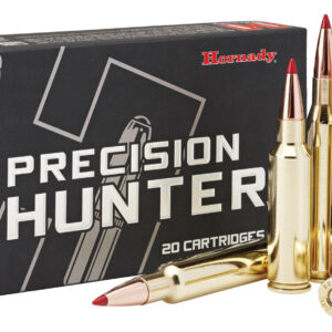 Hornady 85578 Precision Hunter  7mm-08Rem 150gr Extremely Low Drag eXpanding 20 Per Box/10 Case