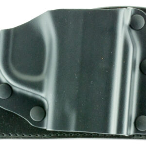 Galco TS652B TacSlide  OWB Black Kydex/Leather Belt Slide Fits S&W M&P Shield Fits Ruger Max-9 Fits S&W M&P Shield 2.0 Right Hand