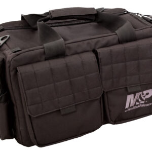 M&P Accessories 110023 Officer Tactical Range Bag 22" Black Nylon