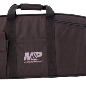 M&P Accessories 110015 Duty Series Medium Case Black Nylon Foam Padding