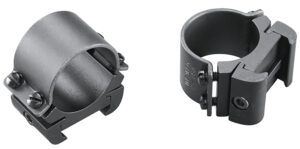 Weaver Mounts 49143 Sure Grip Windage Adjustable Rings Matte Black 1" Medium
