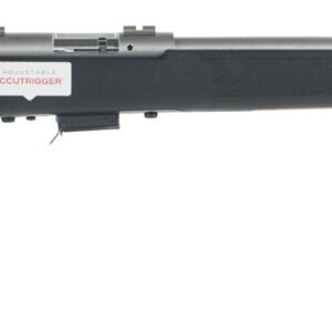 Savage Arms 96712 93R17 FSS Full Size 17 HMR 5+1 21" Matte Button Rifled Barrel, Matte Drilled & Tapped Stainless Steel Receiver, Matte Black Fixed Synthetic Stock, Right Hand