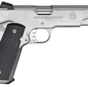 Springfield Armory PC9107LCA18 1911 TRP *CA Compliant 45 ACP 7+1, 5" Match Grade Steel Steel Barrel, Serrated Slide & Frame w/Beavertail, Black G10 Grip