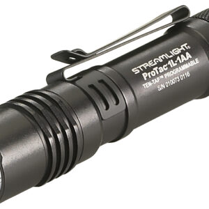 Streamlight 88061 ProTac 1L-1AA Everyday Carry Flashlight  Black Anodized 40/150/350 Lumens White C4 LED