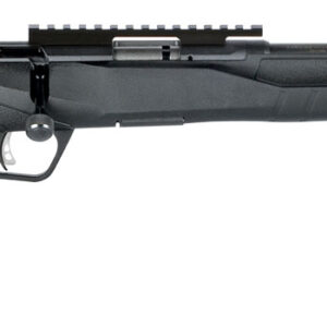 Savage Arms 70803 B Series FV-SR Full Size 17 HMR 10+1 16.25" Matte Black Heavy Threaded Barrel, Matte Black Picatinny Rail Carbon Steel Receiver, Matte Black Fixed Synthetic Stock, Right Hand