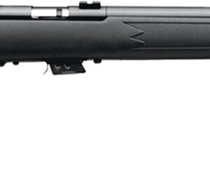 Savage Arms 26724 Mark II FV Full Size 17 HM2 5+1 21" Black Satin Heavy Button Rifled Barrel, Satin Black Drilled & Tapped Carbon Steel Receiver, Matte Black Fixed Synthetic Stock, Right Hand