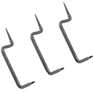 Stealth Cam STCTS3PK Tree Screw Mounts Compatible With 1/4"-20 thread adapter Black 3 Per Pkg