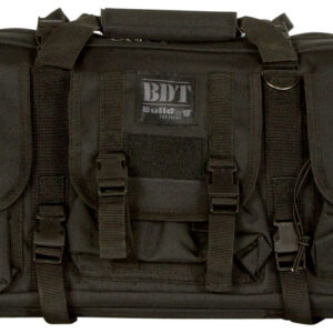 Bulldog BDT4037B BDT Tactical Single 37" Black Nylon, 3 Accessory Pockets, Deluxe Padded Backstraps, Lockable Zippers, Padded Internal Divider