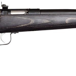 Crickett KSA2244 Youth  22 LR 1rd 16.12" Blued Barrel & Receiver, Fixed Front/Adjustable Rear Peep Sight, Black Laminate Stock w/11.5" LOP, Rebounding Firing Pin Safety