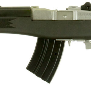 Ruger 5868 Mini Thirty  7.62x39mm 20+1 16.12" Matte Stainless Steel Threaded Barrel, Matte Stainless Steel Drilled & Tapped Receiver, Black Synthetic Fixed Stock, Right Hand