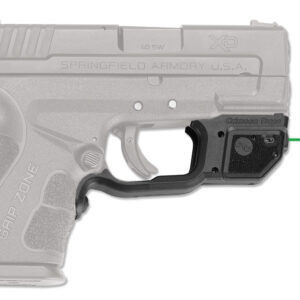 Crimson Trace 0163301 Laserguard  Springfield XD Mod2, Green Laser Black Polymer