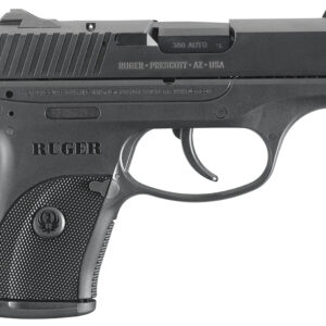 Ruger 3253 LC380 *CA Compliant 380 ACP 7+1 3.12" Black Steel Barrel, Black Oxide Serrated Steel Slide, Black Polymer Frame, Black Polymer Grip, Right Hand
