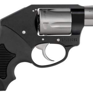 Charter Arms 53911 Off Duty  Compact 38 Special, 5 Shot 2" Matte Stainless Steel Barrel & Cylinder, Black Aluminum Frame w/Black Finger Grooved Rubber Grip