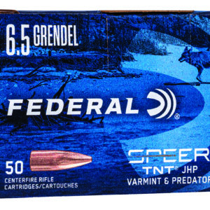Federal AE65GDL90VP American Eagle Varmint & Predator 6.5Grendel 90gr Jacketed Hollow Point 50 Per Box/5 Case