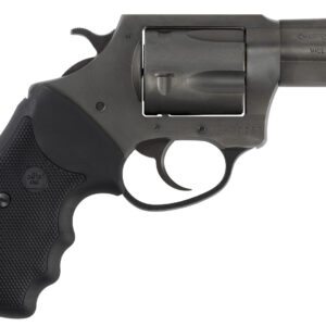 Charter Arms 64020 Pitbull  Large 40 S&W, 5 Shot 2.30" Black Nitride Steel Barrel, Cylinder & Frame w/Black Finger Grooved Rubber Grip