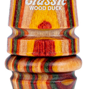Primos 882 Classic  Open Call, Wood Duck Sounds, Attracts Ducks Species, Multi-Color Hardwood