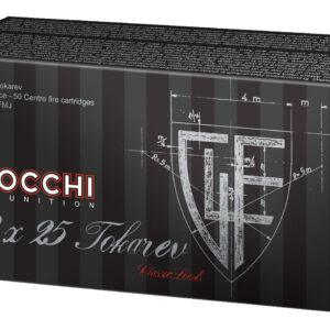 Fiocchi 762TOK Heritage  7.62x25mmTokarev 88gr Full Metal Jacket 50 Per Box/20 Case