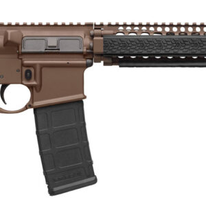 Daniel Defense 0208815126055 DDM4 M4A1 *CA Compliant 5.56x45mm NATO 14.50" 10+1 Mil-Spec Brown Cerakote 6 Position w/SoftTouch Overmolding Stock