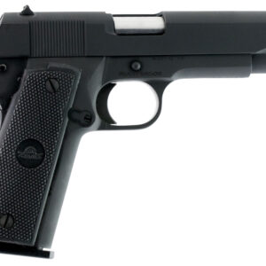 Rock Island 51453 GI Standard FSHC *CA Compliant 45 ACP Caliber with 5" Barrel, 10+1 Capacity, Overall Black Parkerized Finish Steel, Beavertail Frame, Serrated Slide & Black Rubber Grip