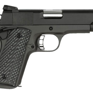 Rock Island 51857 Rock Ultra CCO 45 ACP 7+1 4.20" Button-Rifled Barrel, Black Parkerized Serrated Steel Slide, Black Anodized Aluminum Frame w/Beavertail, G10 Tactical Grip, Right Hand