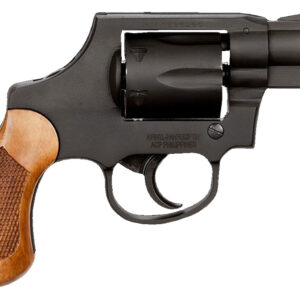 Rock Island 51280 M206  Small Frame 38 Special 6rd 2" Black Parkerized Steel Barrel, Cylinder & Frame, Checkered Wood Grip, Transfer Bar Safety, Concealed Hammer