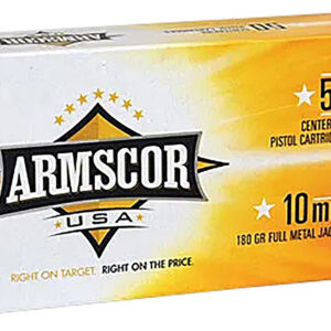 Armscor FAC102N USA  10mmAuto 180gr Full Metal Jacket 50 Per Box/20 Case