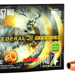 Federal P357XB1 Premium  357Mag 140gr Barnes Expander BRX 20 Per Box/10 Case