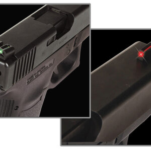 TruGlo TG131G1 Fiber-Optic  Red/Fiber Optic Front Sight-Green/Fiber Optic Rear Sight Glock 17/17L/19