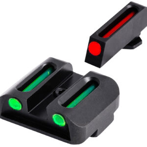 TruGlo TG131G2 Fiber-Optic  Red/Fiber Optic Front Sight-Green/Fiber Optic Rear Sight Glock 20/21
