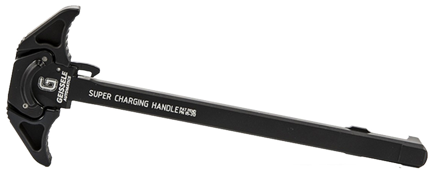Geissele Automatics 05313B Super AR-15 Black Black Hardcoat Anodized 7075-T6 Aluminum Ambidextrous Hand